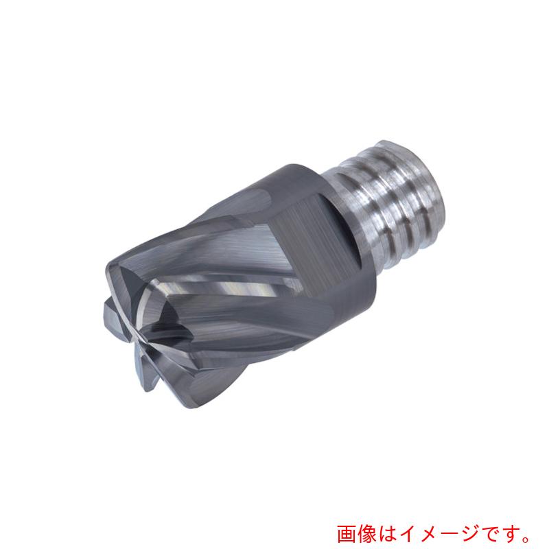 タンガロイ（Tungaloy）　頭部交換式エンドミル用ヘッド　ＡＨ７１５　2個入り　【品番：VBL080L0.90R160-6S05】