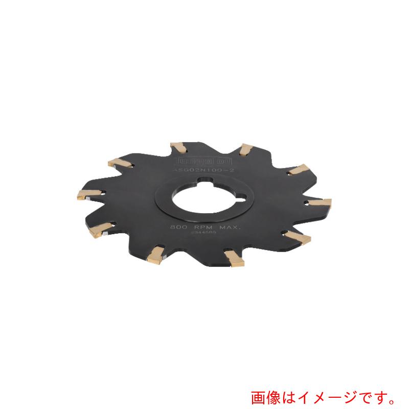 タンガロイ（Tungaloy） タング・ミニ・スリット 溝入れ・切りおとす用サイドカッタ Ａ／ＳＳＧ 【品番：ASG02N076-2】 DIY・工具-その他