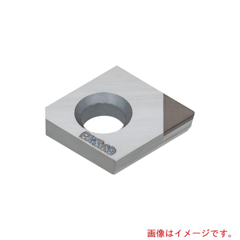 タンガロイ（Tungaloy）　旋削加工用インサート　ＣＢＮ　ＢＸ３６０　2個入り　【品番：CPGA090204-QBN】