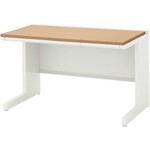 【別途送料あり】内田洋行　ウチダ　ＳＣＡＥＮＡ／平デスク　ＳＫＬ１０７Ｈ（引出付）　ＯＷ／ＮＦ　【品番：5-110-3564】