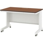 【別途送料あり】内田洋行　ウチダ　ＳＣＡＥＮＡ　Ｈ７００／平デスク　キャスター脚　ＳＳＣ１８６Ｈ　ＯＷ／ＤＦ　【品番：5-117-4625】