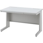 【別途送料あり】内田洋行　ウチダ　ＦＥＥＤ－Ｒ／平デスク　ＦＲＬ１２７Ｈ（引出付）　ＭＧ／ＰＧ　【品番：5-119-4248】