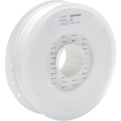 ★UltiMaker　純正フィラメント　ＰＥＴＧ　Ｗｈｉｔｅ　２．８５ｍｍ　７５０ｇ　【品番：227293】