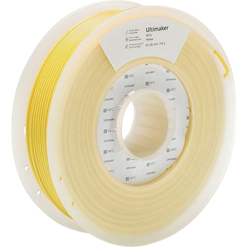 ★UltiMaker　純正フィラメント　ＰＥＴＧ　Ｙｅｌｌｏｗ　２．８５ｍｍ　７５０ｇ　【品番：227340】