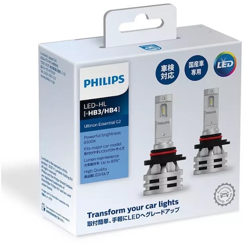 Ultinon Motion　ＵｌｔｉｎｏｎＥｓｓｅｎｔｉａｌ　ＬＥＤ１１００５ＵＥ２Ｘ２ヘッドランプ用ＬＥＤバルブ　ＨＢ３／４タイプ　２個入り　【品番：11005UE2X2 LED HB3/4】 8,010円