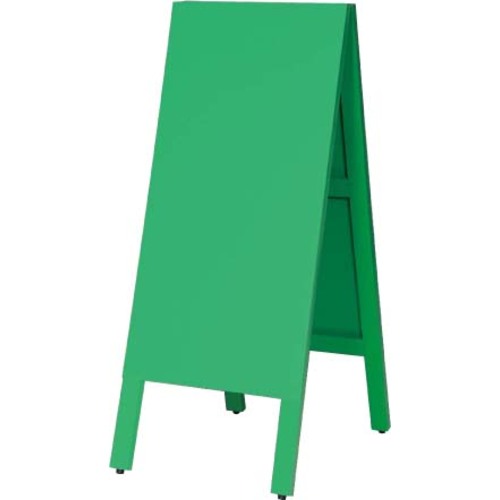 馬印　馬印　多目的Ａ型案内板（緑）両面　【品番：WA450VG】｜住設プロ　店