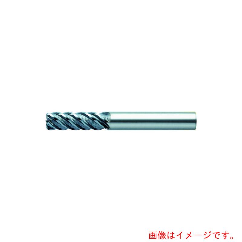 ユニオンツール　超硬エンドミルラジアス　外径φ８×コーナ半径Ｒ１×刃長１６　【品番：CXRS5080-10-1600】