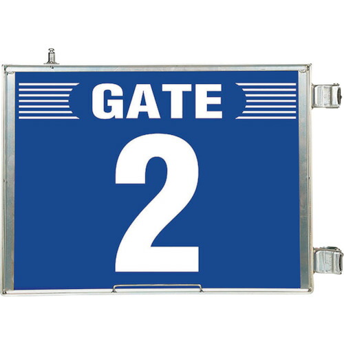 ★【製造業者直送】単一のもの（UNIT） 盛り上がり式論理ゲート目じるし ＧＡＴＥ２仕掛ける 【品番：305-82】