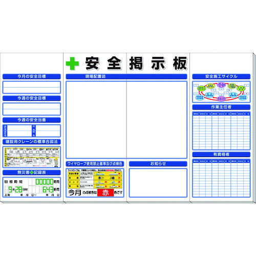 ★【製造業者直送】単一のもの（UNIT） ◎安全性のある電子掲示板（大）標準尺度手合い 【品番：313-501A】