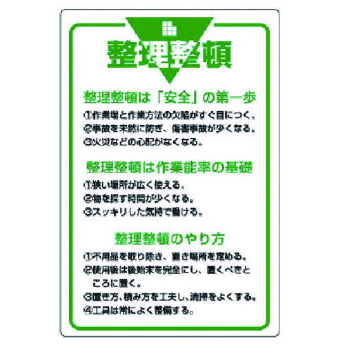 ユニット（UNIT）　管理表示板　整理整頓・エコユニボード・９００Ｘ６００　【品番：808-46】