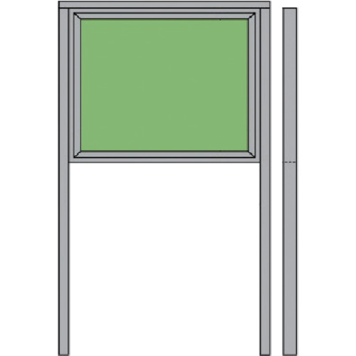 ★【製造業者直送】社会的単位（UNIT） 電子掲示板 ９００×１２００粍 【品番：867-01】