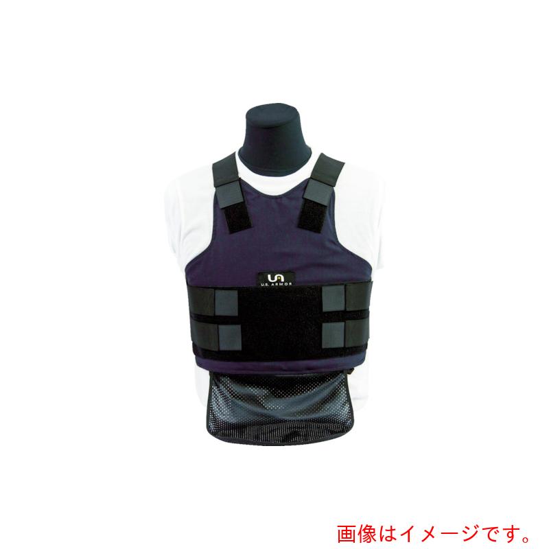U.S. Armor Ａｒｍｏｒ 肌付き履歴（防弾動作なし） ポリ綿織物（成人男性用） 米国海軍 Ｌ 【品番：F-500302-NAVY-L】