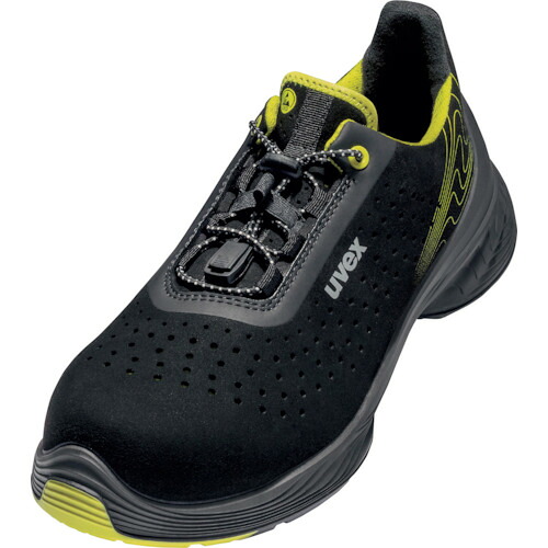 UVEX　ｕｖｅｘ１　Ｇ２　パーフォレーテッド　ローシューズ　２５．５ｃｍ　Ｓ１　ＳＲＣ　ブラック／ライム　【品番：6843540】