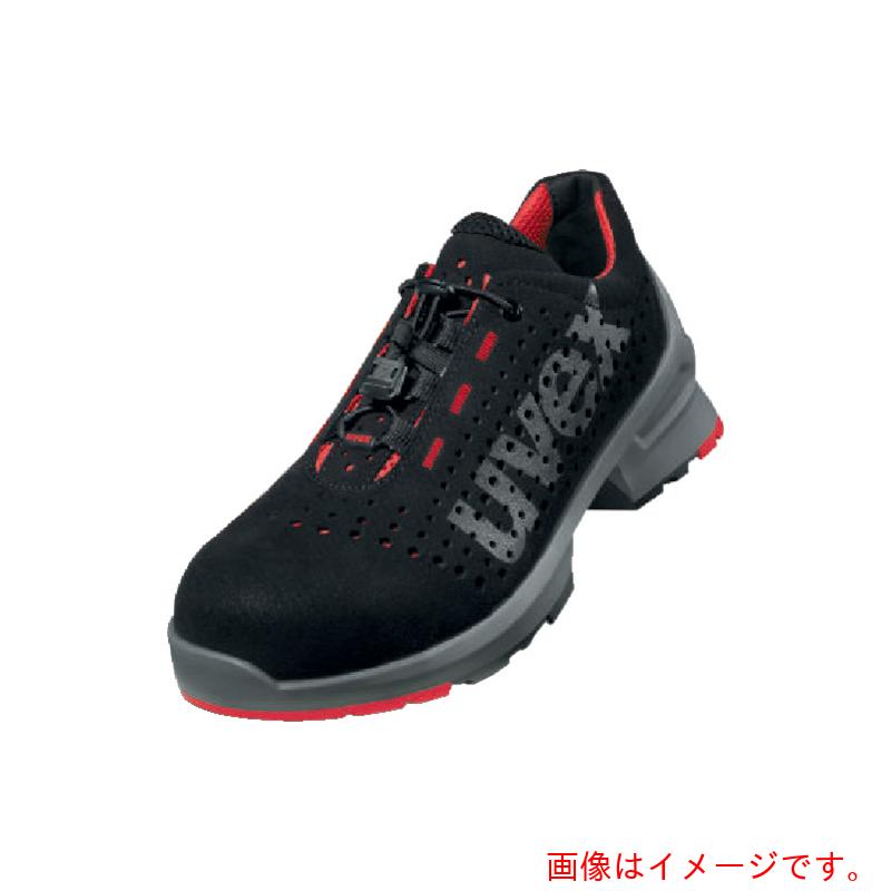 UVEX　１　ローシューズ　ブラック／レッド　２６．０ＣＭ　【品番：8546.6-41】