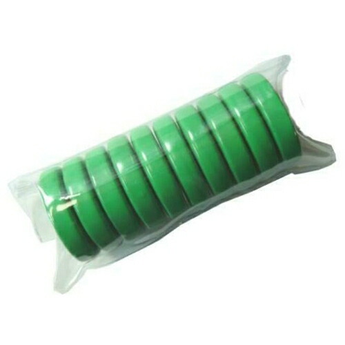 【別途貨物輸送あり】ベロス（VEROS） スクールマグタッチ ３０粍 １０Ｐ 緑 【5個】 【品番：MS-3010GR】