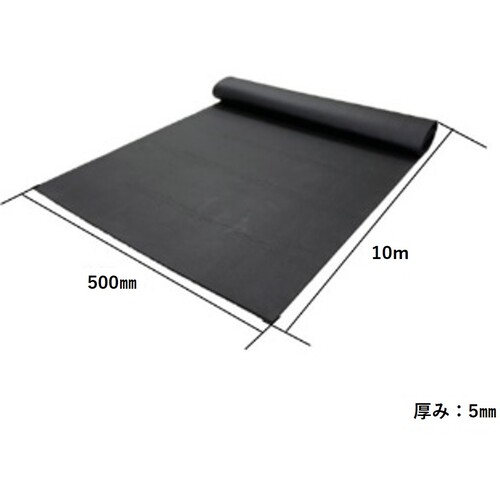和気工業（WAKI） ＥＰＤＭ海綿質手ごわい ５Ｘ４５０Ｘ１０ｍ 【品番：EPTT-13】