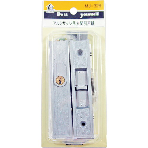 和気産業（WAKI）　アルミ引戸玄関錠　ＭＪ３２８　ウエスト　ＣＬ－７７０Ｓ　【品番：MJ328】