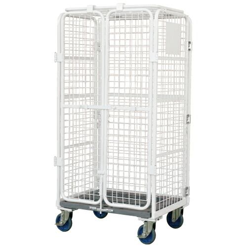 【別途送料あり】ワコーパレット　カゴ車（鋼製）　セキュリティーカーゴ　幅８５０ｍｍ　【品番：SCC-8565】｜住設プロ　店
