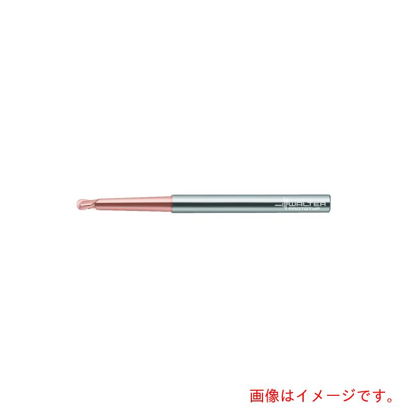 ワルタージャパン（WALTER）　Ｐｒｏｔｏｔｙｐ　超硬ボールノーズエンドミル　【品番：MC482-01.0A2PW-WB10TG】
