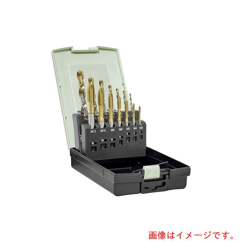 ワルタージャパン（WALTER）　Ｐｒｏｔｏｔｙｐ　ＨＳＳ－Ｅ　タップセット　２（タップ　＋　ドリル）　【品番：TC216-SET2-M3-M12-WY80AA】
