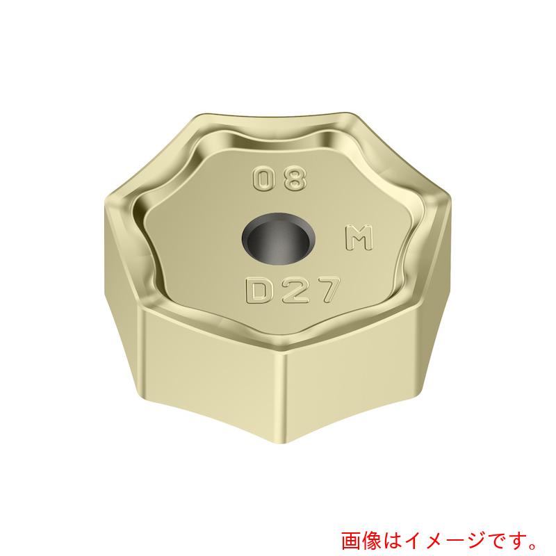 ワルタージャパン（WALTER）　Ｗａｌｔｅｒ　ミーリング加工用　七角形ネガチップ　ＷＫＰ２５Ｓ　【10個】　【品番：XNMF070508-D27】