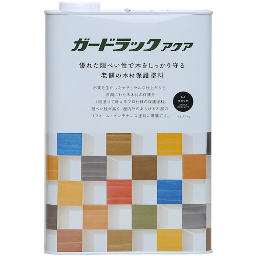 和信えの具 ガードラックアクア 黒いこと ３．０ｋｇ 【2個】 【品番：800401】