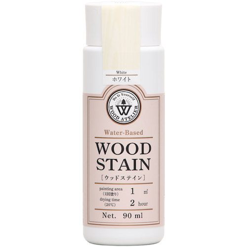 和信ペイント　Ｗｏｏｄ　Ａｔｅｌｉｅｒ　ウッドステイン　ＷＳ－０１　ホワイト　９０ｍｌ　【40個】　【品番：800601】 27,671円
