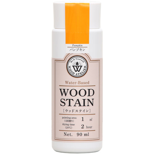 和信ペイント　Ｗｏｏｄ　Ａｔｅｌｉｅｒ　ウッドステイン　ＷＳ&minus;２４　パンプキン　９０ｍｌ　【40個】　【品番：800624】｜住設プロ　店 27,671円