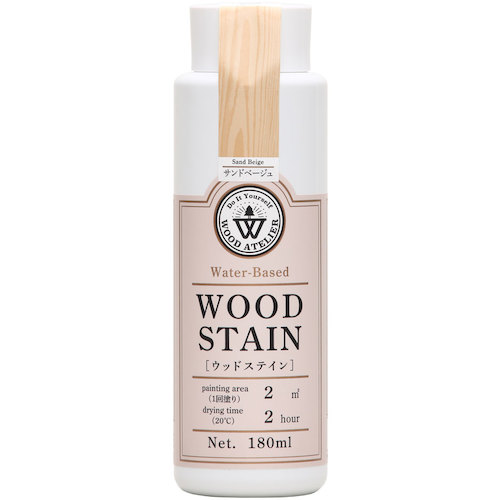 和信ペイント　Ｗｏｏｄ　Ａｔｅｌｉｅｒ　ウッドステイン　ＷＳ－１７　サンドベージュ　１８０ｍｌ　【20個】　【品番：800667】