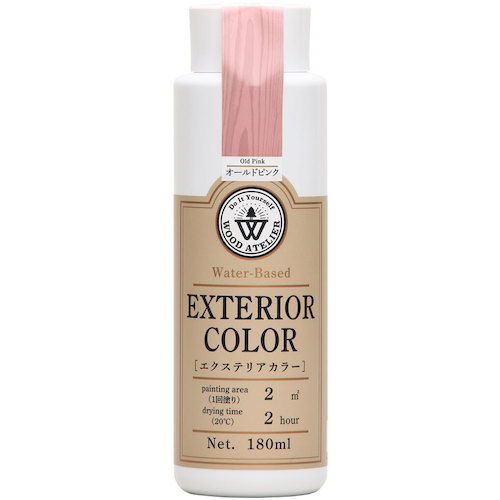 和信ペイント　Ｗｏｏｄ　Ａｔｅｌｉｅｒ　エクステリアカラー　ＥＣ－０４　オールドピンク　１８０ｍｌ　【20個】　【品番：800794】