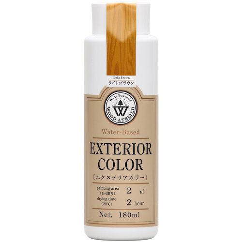 和信ペイント　Ｗｏｏｄ　Ａｔｅｌｉｅｒ　エクステリアカラー　ＥＣ－１０　ライトブラウン　１８０ｍｌ　【20個】　【品番：800800】 27,220円