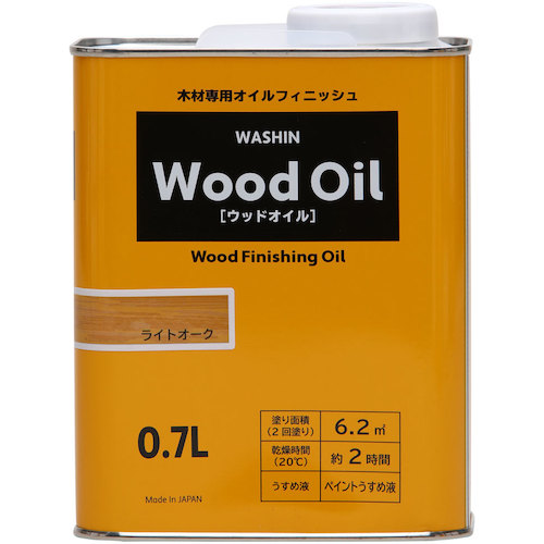 和信ペイント　ウッドオイル　ライトオーク　　０．７Ｌ　【10個】　【品番：901277】 29,420円
