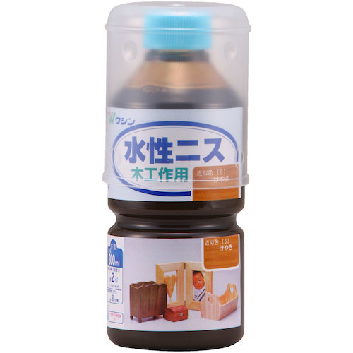 和信ペイント　水性ニス　けやき　　３００ｍｌ　【20個】　【品番：910616】