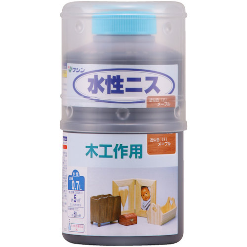 和信ペイント　水性ニス　メープル　　０．７Ｌ　【12個】　【品番：911202】 27,880円