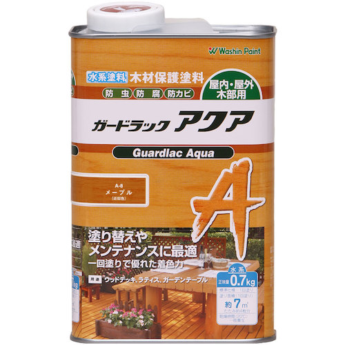 和信ペイント　ガードラックアクア　メープル　０．７ｋｇ　【品番：911488】