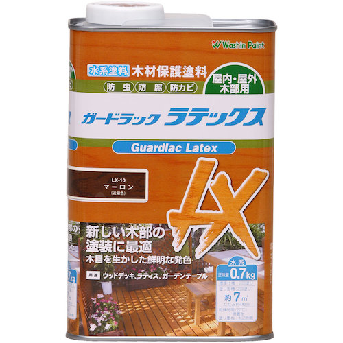 和信ペイント　ガードラックラテックス　マーロン　０．７ｋｇ　【10個】　【品番：911510】