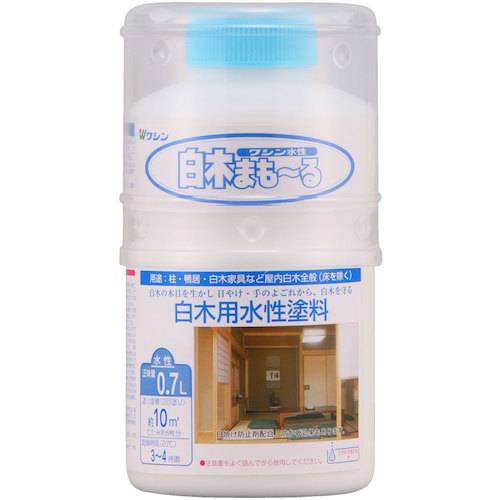 和信ペイント　白木まもーる　０．７Ｌ　【12個】　【品番：941660】