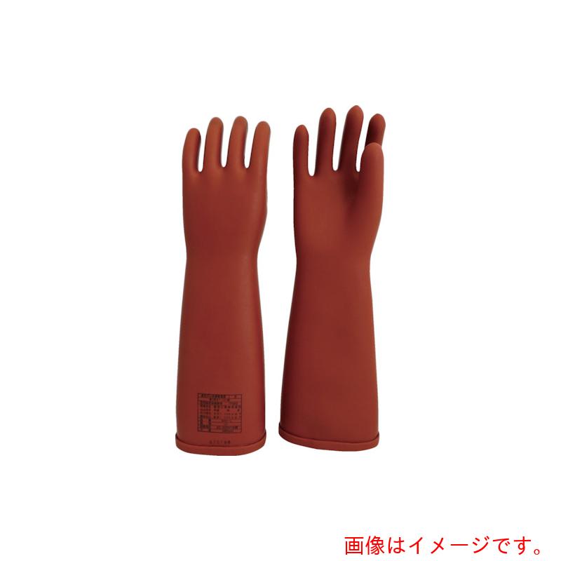 渡部工業　高圧ゴム手袋　普通型　７ｋＶ以下用　特大　【品番：530-LL】