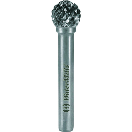 ウォーターミルズ（WATERMILLS）　ＷＭノンコート超硬ロータリーバー　タイプＤφ１６ｘ１４．４、６ｍｍ軸　【品番：WMD6160L14454】