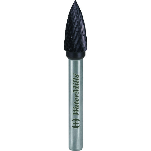 ウォーターミルズ（WATERMILLS）　ＷＭＴｉＣＮ超硬ロータリーバー　タイプＧ　φ１６ｘ２５ｍｍ、６ｍｍ軸　【品番：WMG6160L2570C】