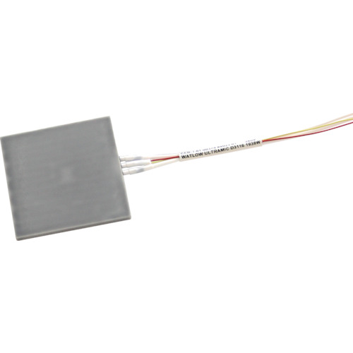 Watlow Electric Manufacturing　小型窒化アルミヒーター　ウルトラミック　５０×５０×３ｔ　【品番：WALN-2】