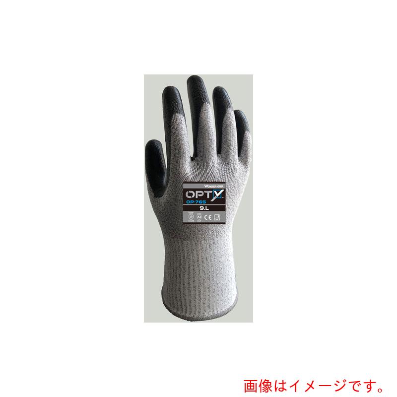 ウィード（Weed）　Ｗｅｅｄ　耐切創手袋　ＷＯＮＤＥＲ　ＧＲＩＰ　ＯＰＴＹ　ＯＰー７６５　ウレタン背抜き　ＸＬサイズ　【120個】　【品番：OP765_XL_1P】