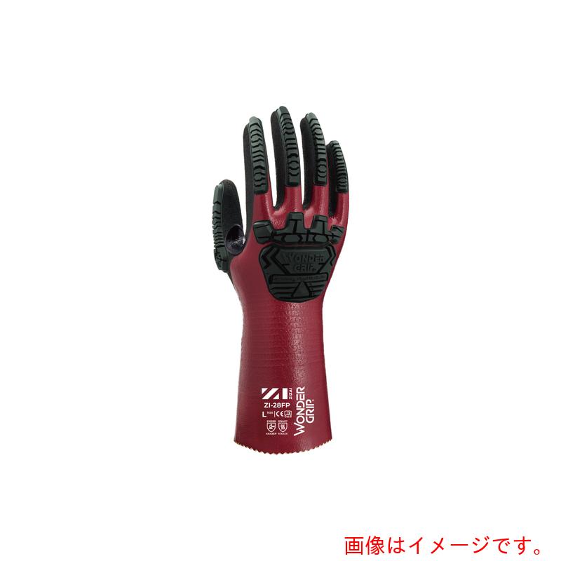 草（Weed） Ｗｅｅｄ 耐切創グローブ ＺＩＺＡＩ ＺＩ－２８ＦＰ オール厚地の外套 耐切創気泡管水準器Ｅ タッチパネル相応う 防御すること付き添い人 ＸＬ大いさ（１Ｐ個装） 【60個】 【品番：ZI28FP10B】