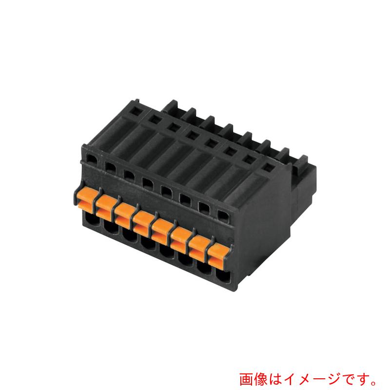 日本ワイドミュラー(weidmuller) PCBコネクタ(BLFシリーズ) ピッチ2.50mm 6極 ケーブル側ソケット プッシュイン式 180度 【175個】 【品番:2439690000】|住設プロ 店