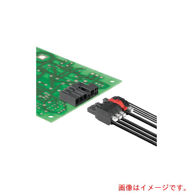 日本ワイドミュラー（weidmuller）　ワイドミュラー　大電流用コネクタ（基盤側ソケット）　ＢＶＦＬ　ＨＰシリーズ／ロックレバー位置３（黒）　７．６２／０３／９０　【60個】　【品番：2549370000】