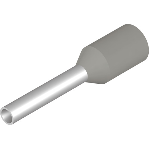 日本ワイドミュラー（weidmuller）　絶縁カバー付圧着端子　Ｈ０．７５／１４　ＧＲ　フェルール　500個入り　【品番：9019040000】