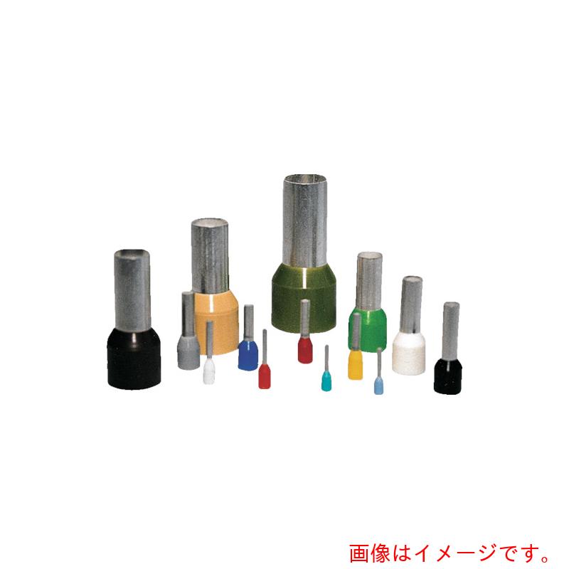 日本ワイドミュラー（weidmuller）　絶縁カバー付圧着端子　Ｈ１．０／１８　ＧＥ　フェルール　500個入り　【品番：9025930000】