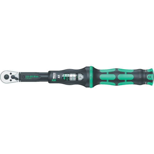 Wera Ａ５ クリックトルクレンチ ２．５～２５Ｎｍ １／４ 【品番：343960】