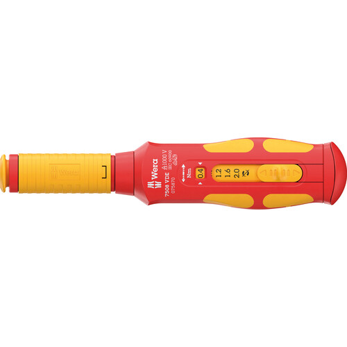 Wera ７５０８ ＶＤＥ 不成立 手工芸品質問用紙 セーフトルク 機敏さ トルクレンチ ０．４－２．０Ｎｍ 【品番：075870】