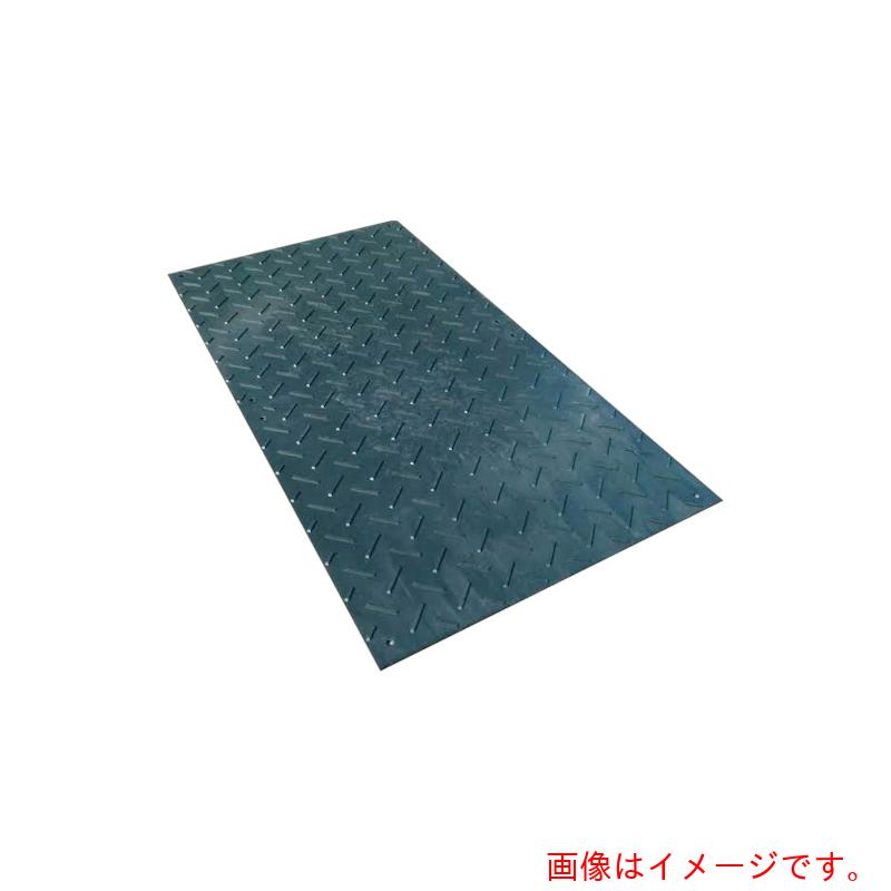【別途送料あり】ウッドプラスチックテクノロジー　ウッドプラスチック　工事用敷板　軽量Ｗボード　片面凸　カラー：黒　９１０ｍｍ×１８２０ｍｍ　【品番：BP-0918-13-BK】